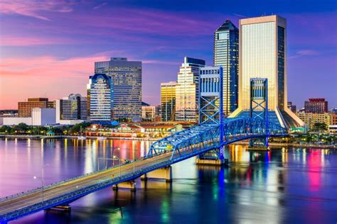 Jacksonville, FL Skyline stock photo. Image of florida - 65473882