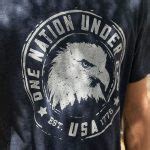 One Nation Under God // Patriotic Shirt for Men from Set Free Apparel