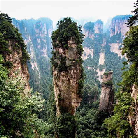 Zhangjiajie National Park in China - Inspiration behind the Hallelujah ...