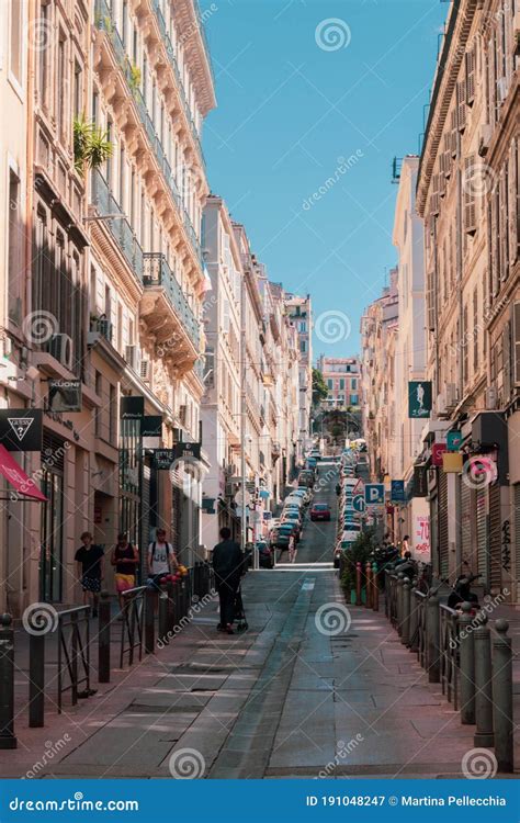 Citycenter of Marseille, South of France Editorial Photography - Image ...