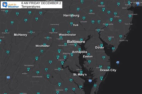 December 2 Today Sunny And Mild Then Rain Again Tomorrow - Just In Weather