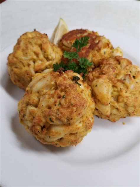 Ocean Pride Crab Cake | A La Carte - Our Menu - Ocean Pride - Seafood ...