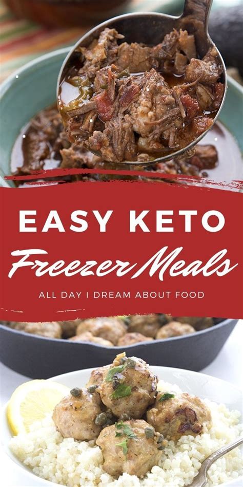 Keto Freezer Meals | Healthy freezer meals, Meals, Keto frozen meals