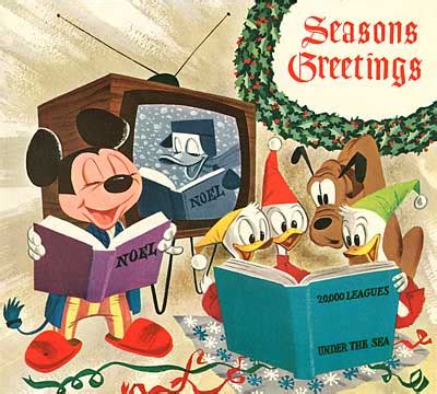 Illustration: Disney Christmas Cards - AnimationResources.org - Serving the Online Animation ...