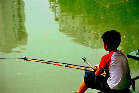 Boy Fishing Free Stock Photo - Public Domain Pictures