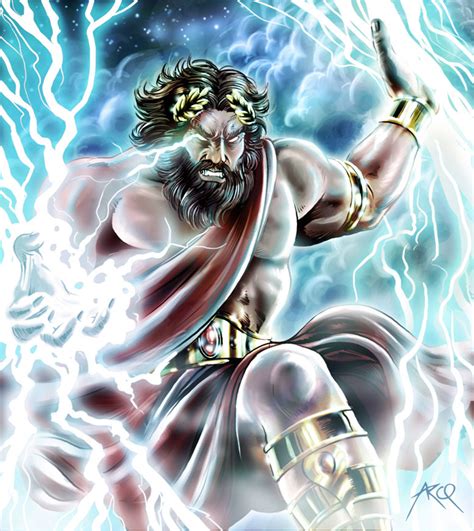 Zeus (Jupiter) - Greek God - King of the Gods and men. | Greek Gods and Goddesses - Titans ...