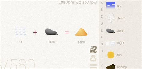 How to make Sand in Little Alchemy - HowRepublic