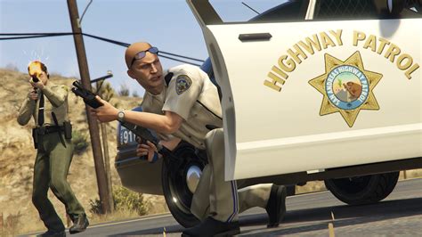 Vapid Stanier & Bravado Buffalo S San Andreas Highway Patrol | GTA 5 Mods