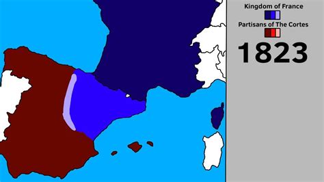 Alternate History of 1823 French Invasion of Spain (1823 - 1824) - YouTube