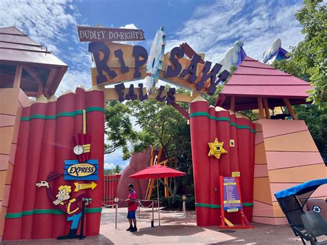 Dudley Do-Right’s Ripsaw Falls Ride Guide — Universal Big Time | Helping plus-size park-goers of ...