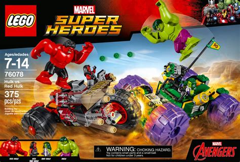 Best Buy: LEGO Marvel Super Heroes: Hulk vs. Red Hulk Multi colored 6175493