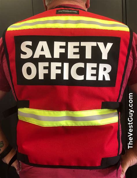 Incident Command Safety Officer Vest - Safety Officer Reflective Vest – The Vest Guy