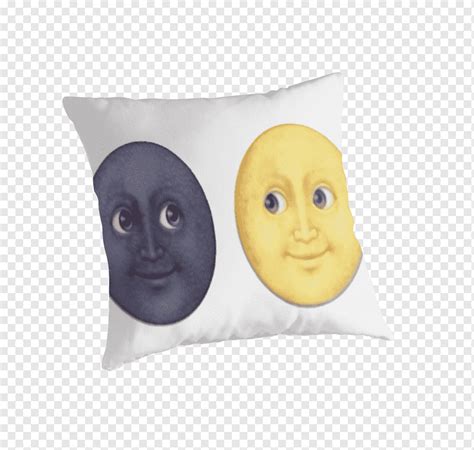 New moon Emoji WhatsApp, moon, face, textile, head png | PNGWing