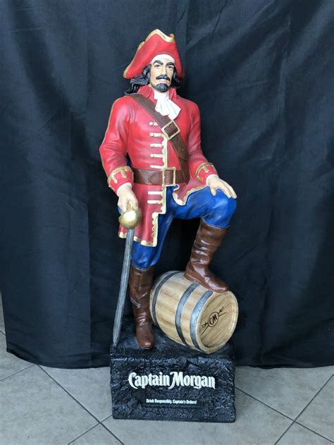 Captain Morgan 4ft Statue #propshop #prop #rentals #movieprops #homedecor #fontana #partyprops # ...