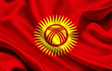 Wallpaper red, flag, red, fon, flag, Kyrgyzstan, Kyrgyzstan, kyrgyzstan images for desktop ...