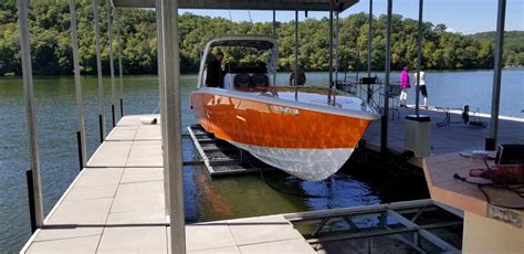 Shallow Water Boat Lifts for Sale - Lowest Operating Pneumatic Boat Lift