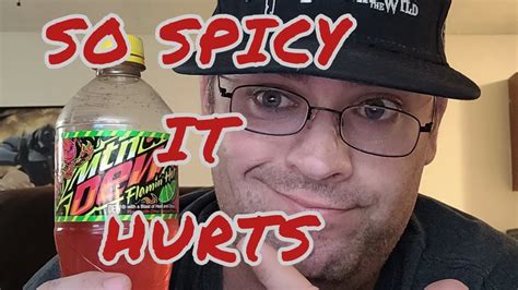 That Is One SPICY MOUNTAIN DEW- FLAMIN HOT Mountain Dew REVIEW - YouTube