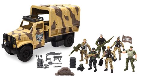 Buy Hero Force Troop Transporter | Includes 1 Transport Vehicle | 6 ...