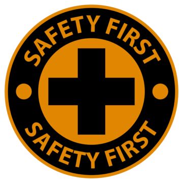 Safety First Sign Clipart Images