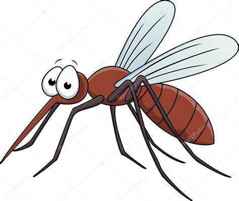 Mosquito Cartoon Stock Vector Image by ©dagadu #9456457