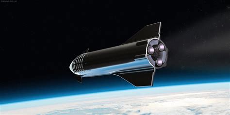 Renders of SpaceX new Starship & Super Heavy design by Charlie Burgess | human Mars