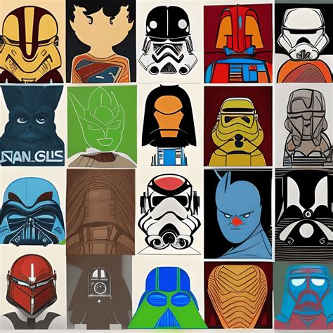 Pop Culture Icons Graphic · Creative Fabrica