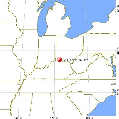 California, Kentucky (KY 41007) profile: population, maps, real estate ...