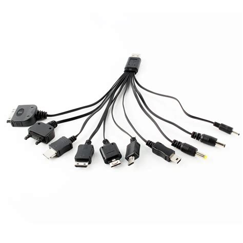 Universal 10 in 1 USB Charger Cable Charging Cord For Samsung ...