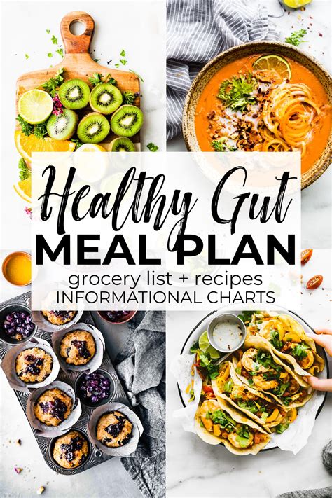 Gut Healthy Foods Healthy Meal Plan | Cotter Crunch