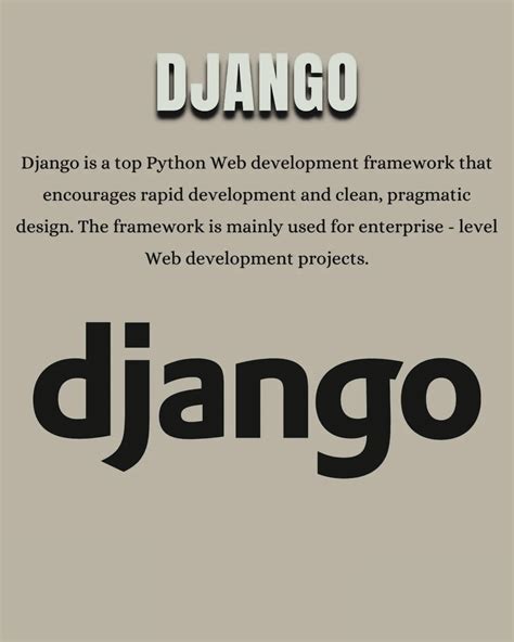 Django Web Framework - Coding School