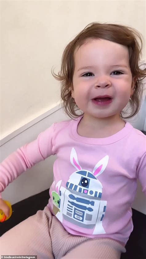 Bindi Irwin shares adorable clip of Grace Warrior celebrating Easter | Daily Mail Online