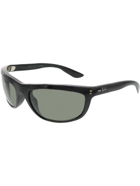 Ray-Ban Men's Polarized Balorama RB4089-601/58-62 Black Rectangle Sunglasses - Walmart.com