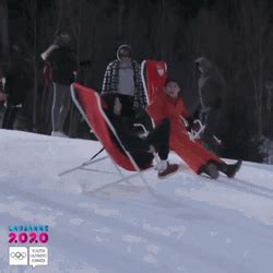 Skiing Epic Fail Snow GIF | GIFDB.com