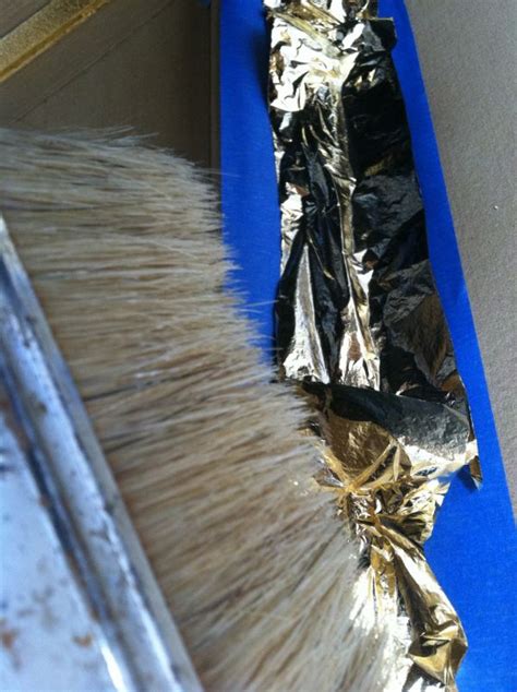 Gold Leafing | Gold leaf, Faux, Painting cabinets