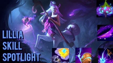 LILLIA SKILL SPOTLIGHT | LEAGUE OF LEGENDS - YouTube