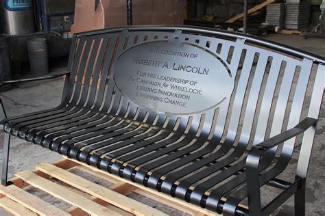 Have you ever heard of Memorial Benches? We offer benches that are ...