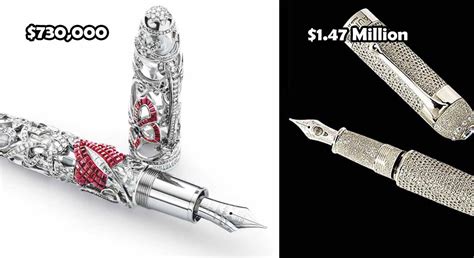 Aurora Diamante Fountain Pen - $1.47 Million-12 Most Expensive Pens In The World