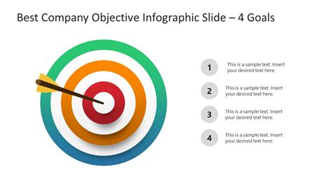 Best Company Objective Infographic Template for PowerPoint - SlideModel