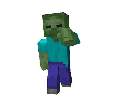 New Zombie Animations - Minecraft PE Addon / Texture Pack