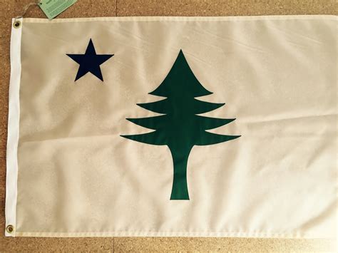 Original Maine Flag. Made in Maine. - Etsy