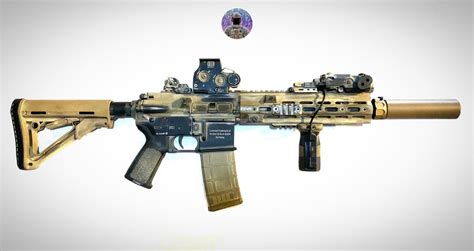 My take on the HK416 you see on the TV show Sealteam. : airsoft