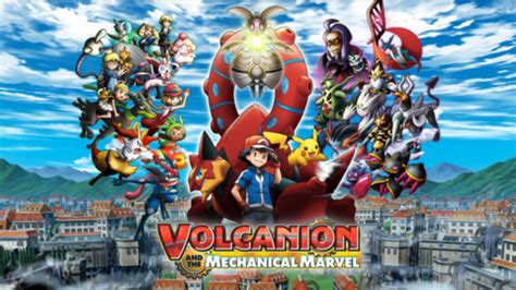 Pokémon the Movie: Volcanion and the Mechanical Marvel Characters - Comic Vine