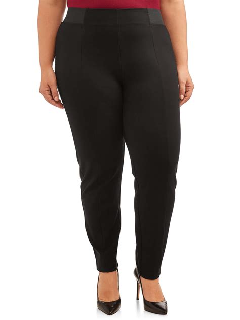 Terra & Sky - Terra & Sky Women's Plus Size Comfort Elastic Waistband ...