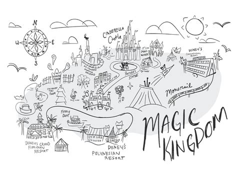 Disney Magic Kingdom Map 2022