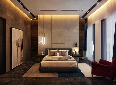 Minotti Bedroom Interior design :: Behance