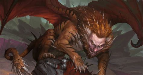 Manticore 5e: Stats and Guide for Players & DMs