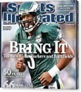 Philadelphia Eagles Qb Donovan Mcnabb, 2008 Nfl Football Sports Illustrated Cover Metal Print by ...