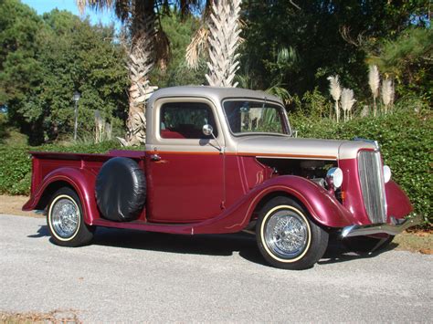 1935 Ford F-1 Restomod Pickup Truck / All Steel Ground Up Restoration ...