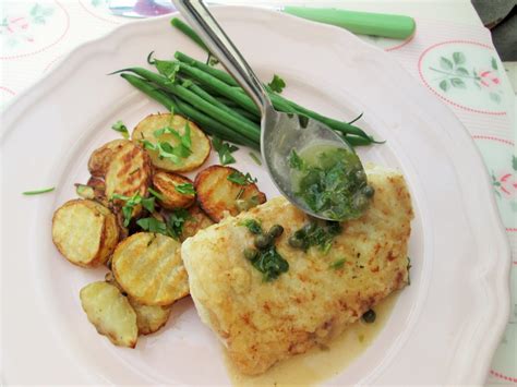 Cod Piccata recipe from the Lucy Loves Food Blog