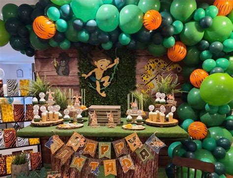 Tarzan party decor tarzan party theme tarzan backdrop tarzan birthday ...